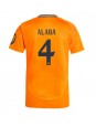 Real Madrid David Alaba #4 Bortedrakt 2024-25 Korte ermer